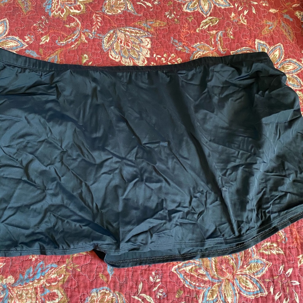 Plus size swim skirt